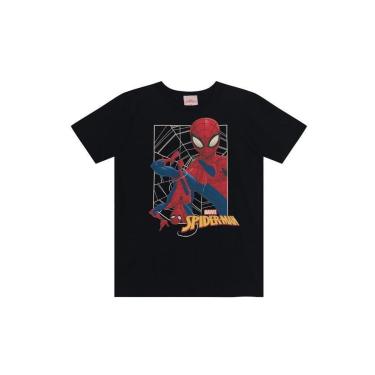 Imagem de Camiseta Infantil Menino Do Homem-Aranha Brandili-Masculino
