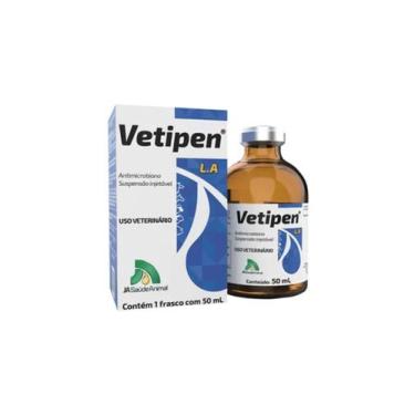 Imagem de Vetipen LA Antimicrobiano Injetável 50ml - JA SAÚDE ANIMAL - JASAUDEAN