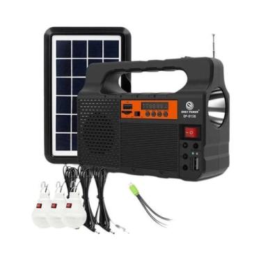 Imagem de Kit De Lâmpadas LED Alimentadas Por Energia Solar, Sistema Portátil Pa