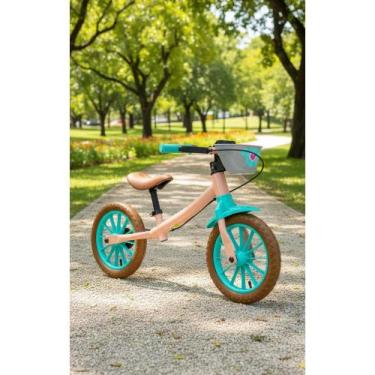 Imagem de Bicicleta Equilíbrio Infantil Aro 12 Rosa P/ 2-5 Anos - Congratulation