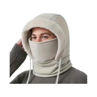 Imagem de Chapéu De Veludo Quente Unissex Para Inverno Com Proteção Para as Orel