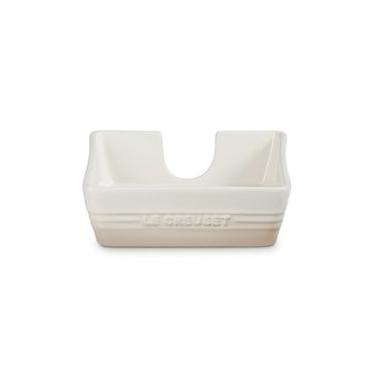 Imagem de PORTA GUARDANAPO LE CREUSET SIGNATURE 15CM EM CERÂMICA MERINGUE 85020157160099