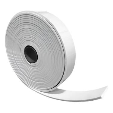 Imagem de Ripado De Eva Branco Adesivado 5mm Larg 5cm (rolo 10m) Branc - Congrat