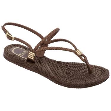 Imagem de Sandalia feminina terra e água praia atniderrapante conforto - Terra &