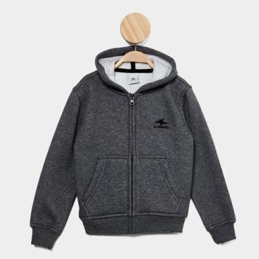 Imagem de Moletom Infantil Nicoboco Yoshitomo Menino, Cinza, 2A