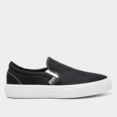 Imagem de Tênis Rainha Iate Confort Feminino, Preto, Branco, 41