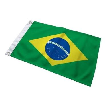 Imagem de Bandeira do Brasil 90x150 cm em Poliéster - 1 Unidade - Drina Variedad