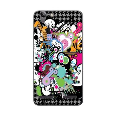 Imagem de Capa Adesivo Skin022 Verso Para Lenovo Vibe K5 - KawaSkin