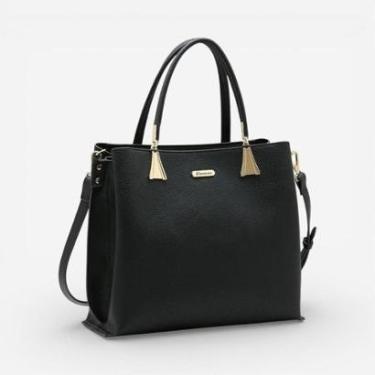 Imagem de Bolsa Feminina Chenson Mão Contemporâneo Preta-Feminino