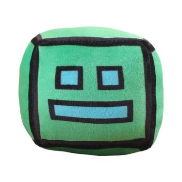 Imagem de Brinquedos De Pelúcia Geometry Dash Cube De 12CM, Boneca De Pelúcia, A