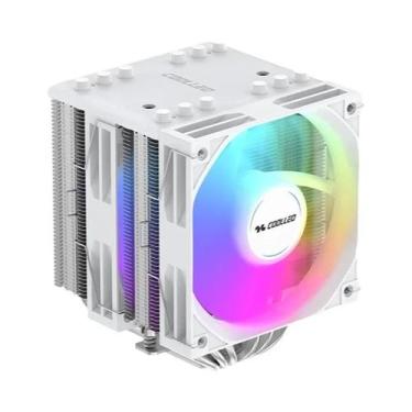 Imagem de Cooler De Ar Para CPU ARGB Sync COOLLEO A60 Com 6 Tubos De Calor, Torr