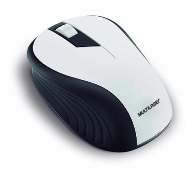 Imagem de Mouse Sem Fio Wave Conexão Usb 1200dpi 3 Botões Branco MO216 Cor:Branc