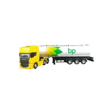 Imagem de Caminhão Tanque Oil 1:64 Welly Amarela