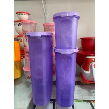 Imagem de Tupperware Kit Modular Oval Lilás 3 Peças- 1,1L+2,3L+2,9L - Tupperware