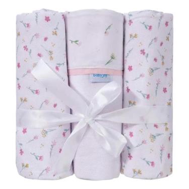 Imagem de Cueiro flanelado baby joy fabula estampado 28035627 - INCOMFRAL, Flora