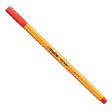 Imagem de Caneta Stabilo Point 88/48 Vermelho