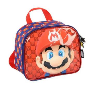 Imagem de Lancheira Super Mario Azul - Luxcel
