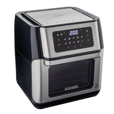 Imagem de Airfryer oven 5 em 1 gourmand gris 220v black+decker, Cinza, 220V