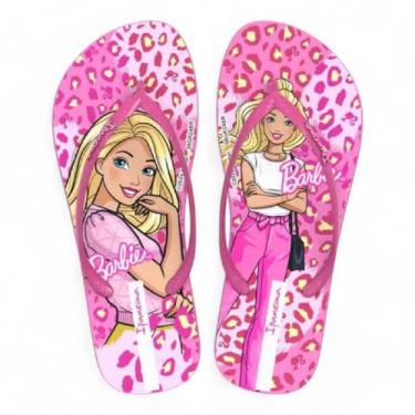Imagem de Chinelo Infantil Menina Ipanema Barbie 27291 Rosa, 29/3, Rosa