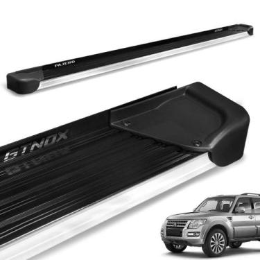 Imagem de Estribo Lateral Pajero Full CD 1998 a 2010 Alumínio Preto A4 - Gtnox