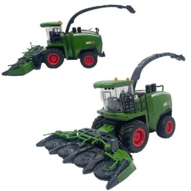 Imagem de Trator Controle Remoto Colheitadeira De Silagem  CKS Toys  1:24 Recarr