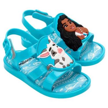 Imagem de Mini melissa colorland + moana baby 36145, Azul, 17/18