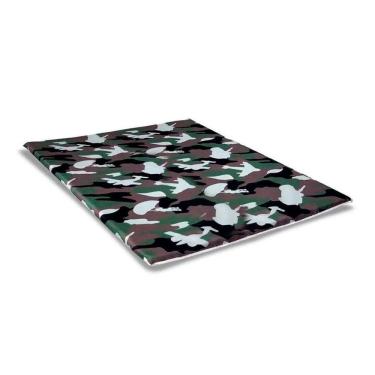Imagem de Colchonete D20 Camping Visita Color Orthoflex Casal 138x188x8