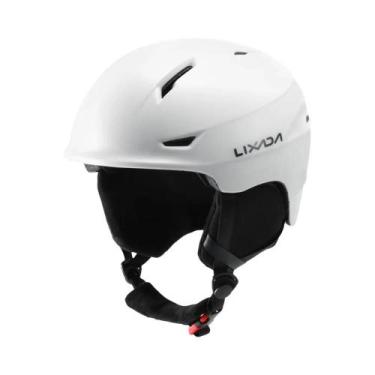 Imagem de Capacete De Esqui Profissional Lixada Com Protetores De Orelha Destacá