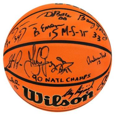 Imagem de Basquete réplica Wilson autografado - Campeões Nacionais da UNLV 1990 