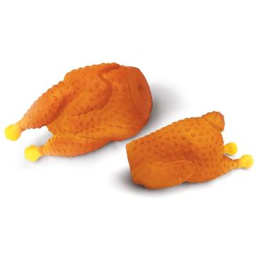 Imagem de Brinquedo para Pets Chalesco 655 Frango Assado em Vinil para Cães de Porte Pequeno Médio e Grande