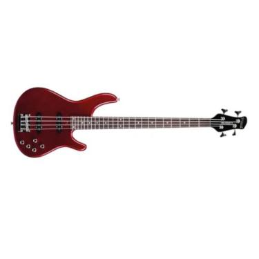 Imagem de Baixo tagima millenium custom 4c mill 4 mr escala escura metallic red