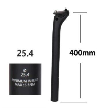 Imagem de Poste De Selim De Carbono Para MTB Com Offset De 20mm, Diâmetro De 25.