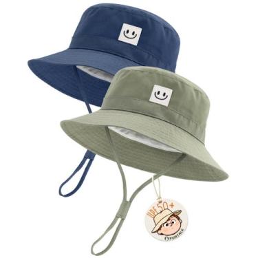 Imagem de Chapéu Infantil FURTALK Bucket Ajustável com Proteção Solar UPF 50+ 0-