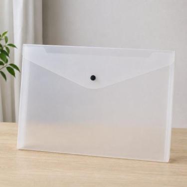 Imagem de Envelope A4 Transparente com Botão - DELLO