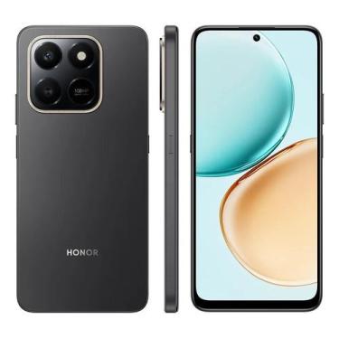 Imagem de Smartphone Honor X7d 4G 256GB 8GB Ram C/ Nfc, 256GB, Preto