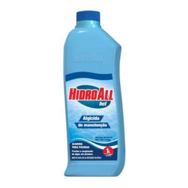 Imagem de Hcl Algicida De Manutenção 1 Litro - Hidroall