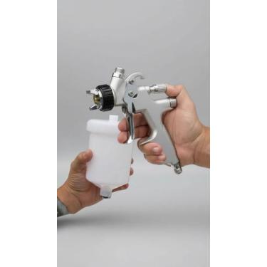 Imagem de Pistola Pintura Hvlp Bico 1.3mm 600ml - Congratulations Store