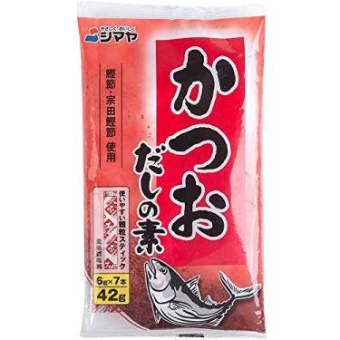 Imagem de Tempero Base para Caldo sabor Peixe Bonito Dashi no Moto Katsuo 7x6g - Shimaya
