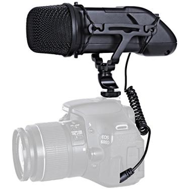 Imagem de Microfone de vídeo estéreo profissional Movo VXR500 HD condensador XY para câmeras de vídeo DSLR (corpo de metal)