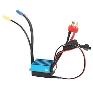 Imagem de Controlador de velocidade elétrico sem sensor ESC, impermeável, 35A, 4 , excelente para carros esportivos off-road 1/10 1/14 1/16 1/18 RC para carros esportivos off-road carros,
