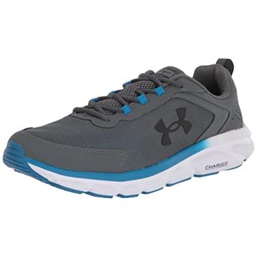 Imagem de Under Armour Charged Assert 9 Tênis de corrida masculino, Cinza (109)/preto, 43