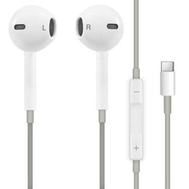 Imagem de Fone De Ouvido Com Entrada Type C Com Controle E Microfone