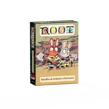 Imagem de Root Baralho de Exilados e Partisans Expansão de Jogo de Tabuleiro Meeple BR