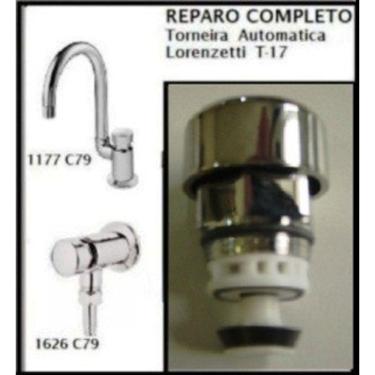 Imagem de Reparo Mecanismo de Acionamento Torneira Automática Lorenzetti Prestop 7081077 - T17D
