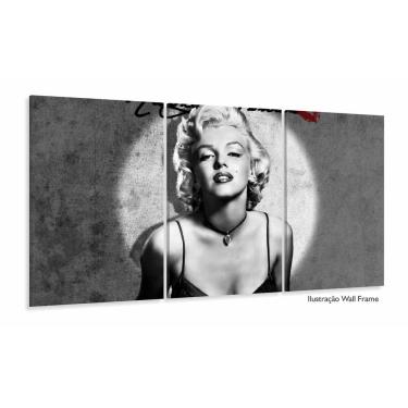 Imagem de Quadro Decorativo Marilyn Moroe sala quarto 120x60
