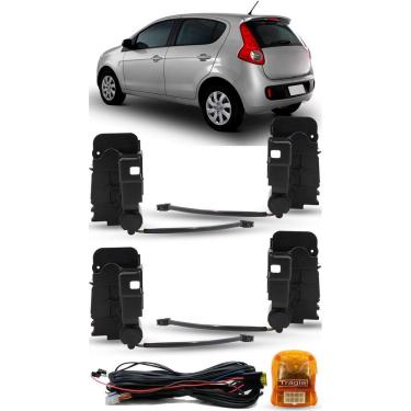 Imagem de Kit Trava Elétrica Tragial Fiat Novo Palio 5ª Geração 2012 à 2018 4 Portas