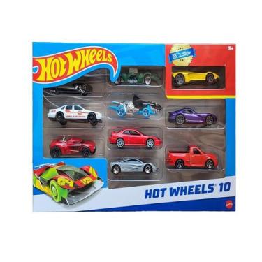 Carrinho Hot Wheels Kit 10 Unidades Sortidos sem Repetidos Matel Brinquedo  Miniatura Ferro Original em Promoção na Americanas