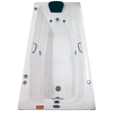 Imagem de Banheira Hidromassagem Ouro Fino Acrilbath Top Line 1,70mx80cmx42cm 03 Jatos