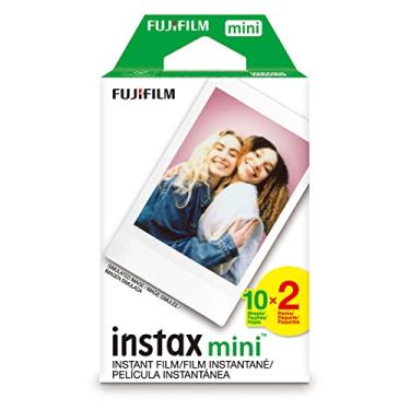 Imagem de Filme instantâneo Fujifilm Instax Mini, branco, pacote com 2