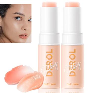 Imagem de UIRPK Bálsamo para amassar múltiplo, bastão de bálsamo Cleo Wrinkle Bounce, bálsamo hidratante Derol Wrinkle Bounce Multi-Moisture Balm Glolabs Cleo Wrinkle Multi Balm (2 PÇS-A)